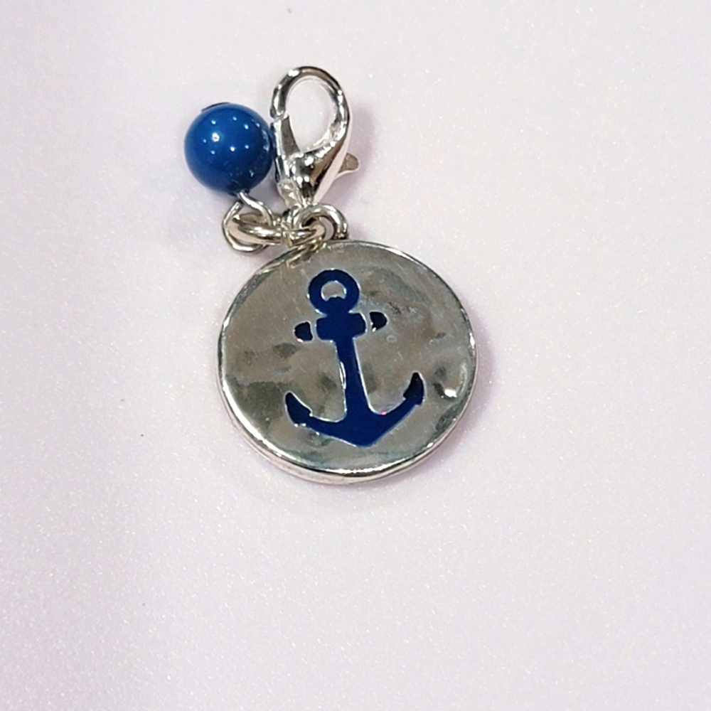 BRIGHTON RETIRED LOVE ANCHORS THE SOUL TOKEN SNAP CHARM NWOT ✨️